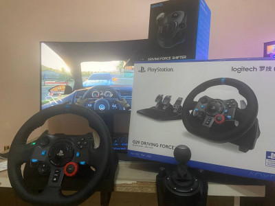 Volante G27 Logitech - Videogames - Castelândia 1258650136