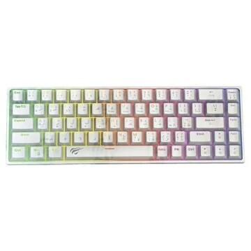 Clavier Gaming Havit KB881L Blanc