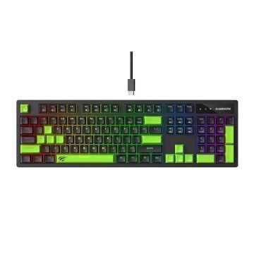 Clavier Gaming Havit KB893L Noir