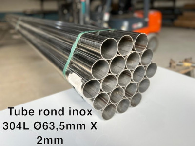 TUBE ROND INOX 304/304L 