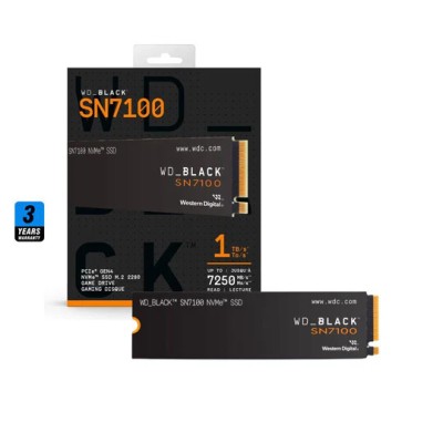 ssd nvme 1t wd SN7100 black 7250mbs