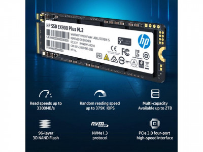 SSD NVME 512GB EX900 PLUS HP