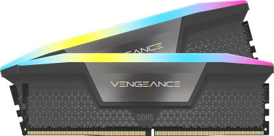 RAM DDR5 64GB CORSAIR VENGEANCE RGB 6000MHZ KIT OF 2 ( 32GB *2)