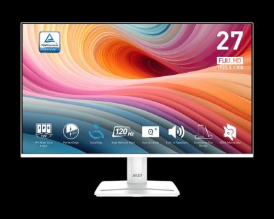 ECRAN MSI PRO MP275 E2 27" 120HZ - 1MS - WHITE
