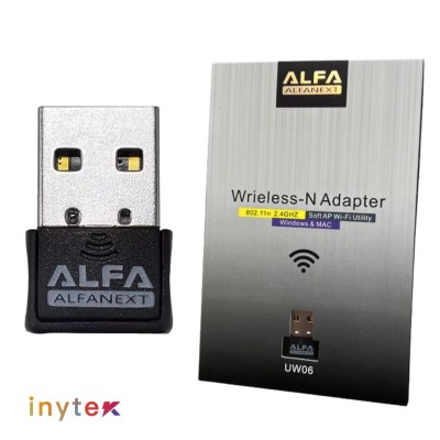 CLE WIFI ALFA UW06 NANO Adaptateur WIFI Antenne WIFI externe sans fil USB