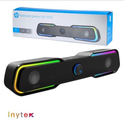 HP Haut Parleur DHE-6002 Wired Speaker 3.5mm Surround Sound PC and Phone Compatible Original