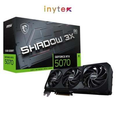 Carte graphique (GPU) MSI RTX 5070 12G SHADOW 3X OC