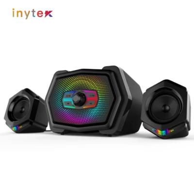 HAUT PARLEUR MINI AMPLI SANSFIL HAVIT S137BT 2.1 BT5.0 RGB