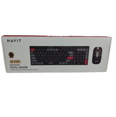 CLAVIER et SOURIS Sans Fils HAVIT KB 830