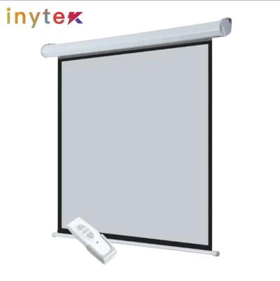 ECRAN DE PROJECTION MOTORISE 1.50M 1.50M AVEC TC ET MOTEUR