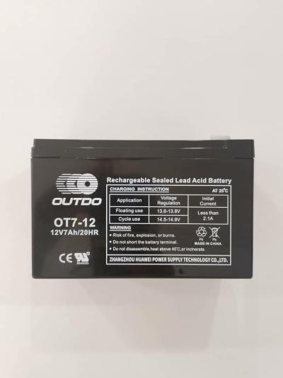 Batterie pour Onduleur 12V/7AH Outdo