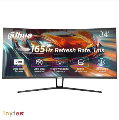ECRAN DAHUA LM34-E330C 34 VA QHD 165Hz 1ms DP HDMI