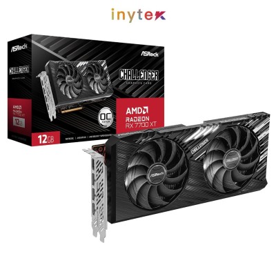 Carte Graphique Asrock Radeon RX7700XT Challenger 12G