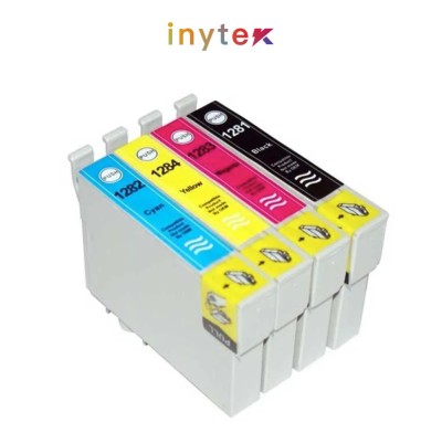 Cartouche COM-INK PACK EPSON SX125 Couleur T1282, T1283, T1284 + BK T1281 Pack