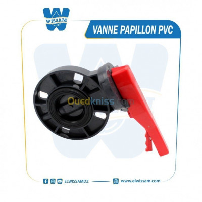 VANNE PVC PAPILLON