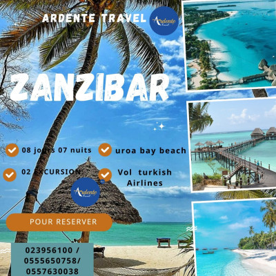 Voyage  organise Zanzibar 