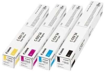 PACK TONER CANON C-EXV 54 B-Y-M-C ORIGINAL POUR COPIEUR CANON IR C3025I/IR C3125I/IR C3226I