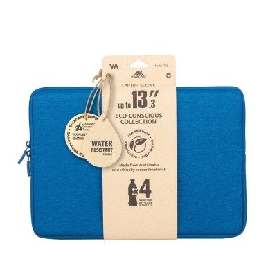 HOUSSE ECO POUR LAPTOP 13.3-14" RIVACASE 7703 AZURE BLUE 