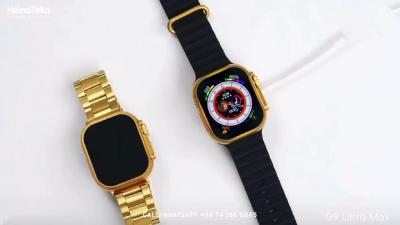 bluetooth-montre-smart-watch-haino-teko-g9-ultra-max-golden-edition-original-bab-ezzouar-alger-algerie