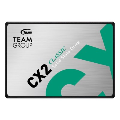 DISQUE DUR SSD SATA 2.5" TEAMGROUPE 256 G.O GX2 TG 3D NAND 6GB/S 