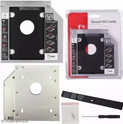 RACK DISQUE LAPTOP CADDY SECOND HDD 12.7MM