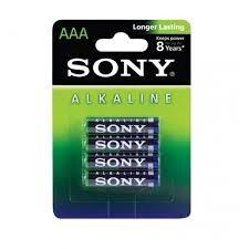 PILE SONY ALKALINE 4 AA/AAA