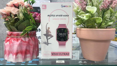 MONTRE MULTIPLE SPORT MODES MINI WS12 ULTRA2 AMOLED CHARGE SANS FIL smart watch