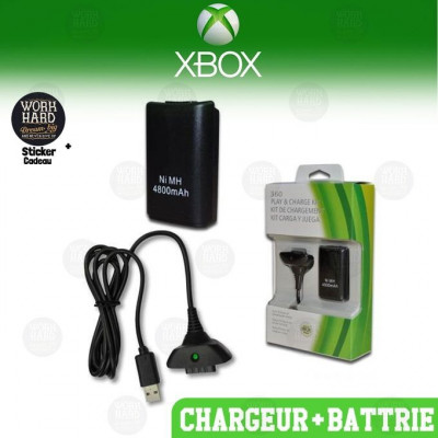 BATTERIE  XBOX 360 4800MAH