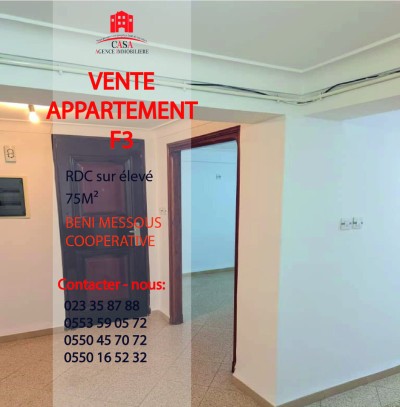 Sell Apartment F3 Alger Beni messous