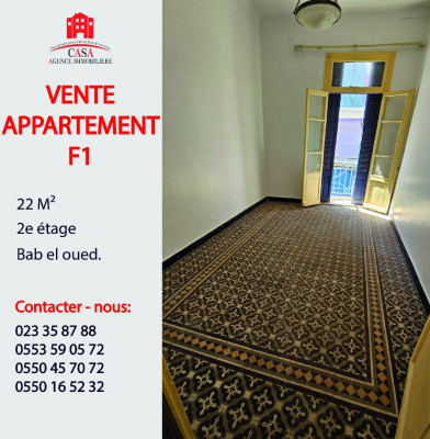 Sell Apartment F1 Alger Bab el oued