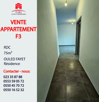 Sell Apartment F3 Alger Ouled fayet