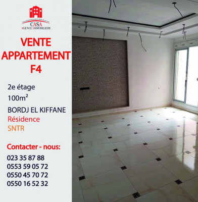 Sell Apartment F4 Alger Bordj el kiffan