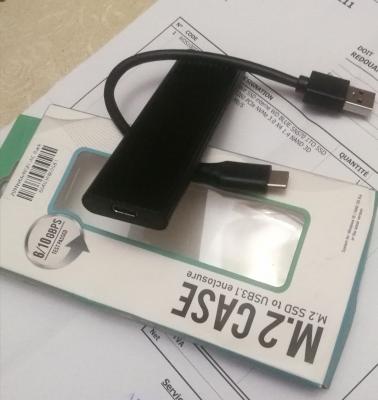 Rack USB 3.0 SSD M.2 en Aluminium (Boîtier pour disque Dur M.2 NGFF SSD)  SHL-R320 - Prix en Algérie