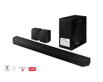 Barre de son Q-Series HW-Q995D/XE 11.1.4ch 2024 Dolby Atmos Graphite Noir