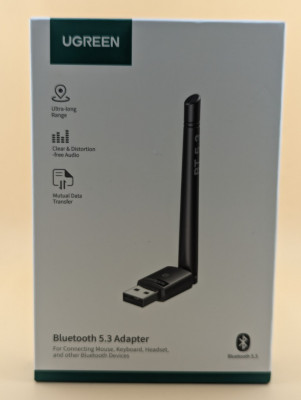 UGREEN Dongle USB  Bluetooth 5.3 Antenne Haute Portée - pour Écouteurs Clavier Souris Manette PS5