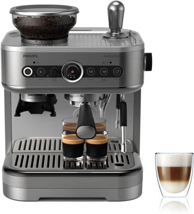 Philips Barista Brew Machine à Espresso Semi Automatique réservoir à grains de 250g (PSA3218/01)