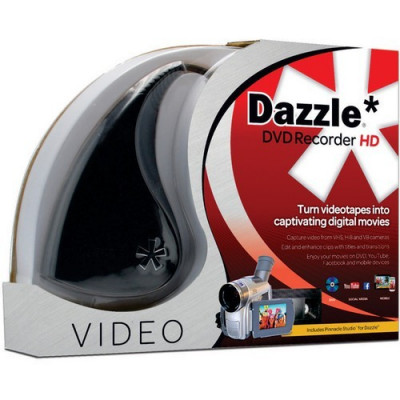 Pinnacle Dazzle Enregistreur DVD HD | Appareil de capture vidéo USB 2.0 + logiciel de montage vidéo 
