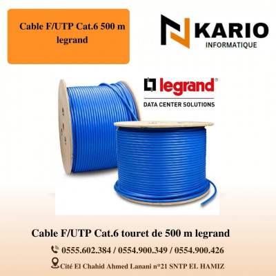 Cable F/UTP Cat.6 touret de 500 m legrand