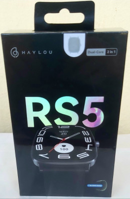 accessoires-electronique-smart-watch-haylou-rs5-montre-intelligente-amoled-bluetooth-calling-el-biar-alger-algerie