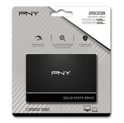 Disque SSD Interne PNY CS900 SATA III 2.5" 250 Go 