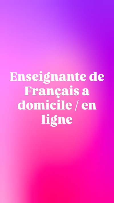 تعليم-و-تكوين-enseignante-de-francais-a-domicile-ou-en-ligne-هراوة-الجزائر