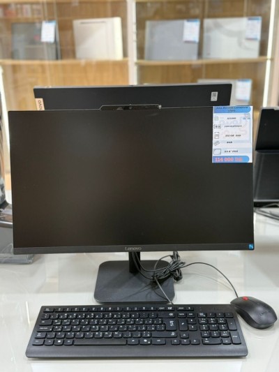 ALL IN ONE LENOVO V100  I3 N300/8G/512G SSD/23.8' FHD/WIN 11 PRO /NEUF SOUS EMBALLAGE