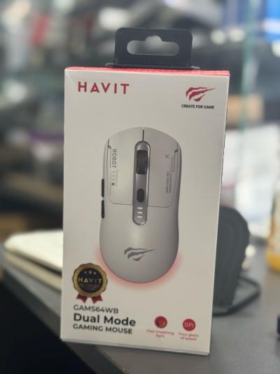 Souris Gaming sans-fil Double mode 2.4GHz + Bluetooth 5.1 HAVIT GAM64WB RGB Rechargeable