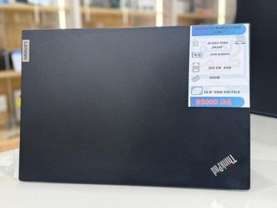 LAPTOP LENOVO THINKPAD L15  RYZEN 7PRO-5850U/32G DDR4/512G SSD/CG AMD RADEON /15.6` TACTILE