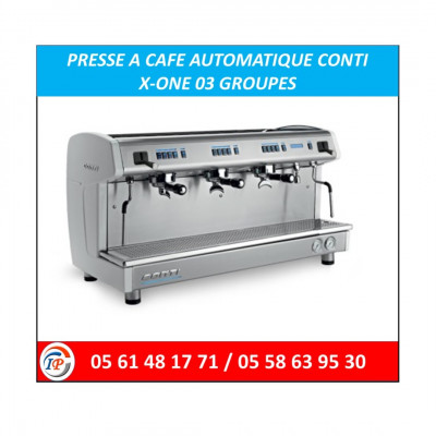 PRESSE A CAFE AUTOMATIQUE CONTI X-ONE 03 GROUPES 