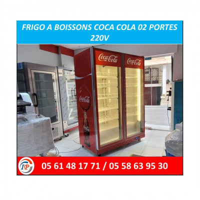 FRIGO A BOISSON COCA COLA 02 PORTES 220V 