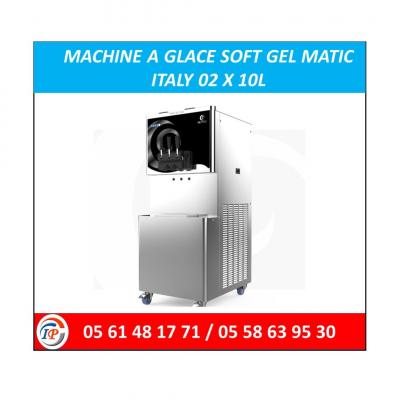 MACHINE A GLACE SOFT GEL MATIC ITALY 02 X 10L 