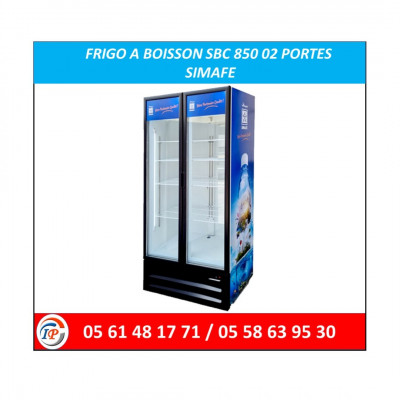 FRIGO A BOISSON SBC 850 HD PLUS 02 PORTES  SIMAFE 