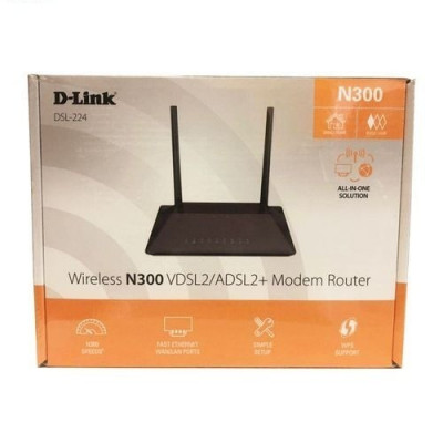 Routeur Modem D-link VDSL2/ADSL2 DSL224 N300