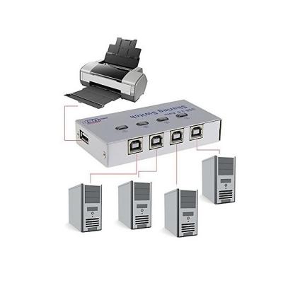 SWITCH commutateur partage automatique pour imprimante PC USB 4 Ports avec CD